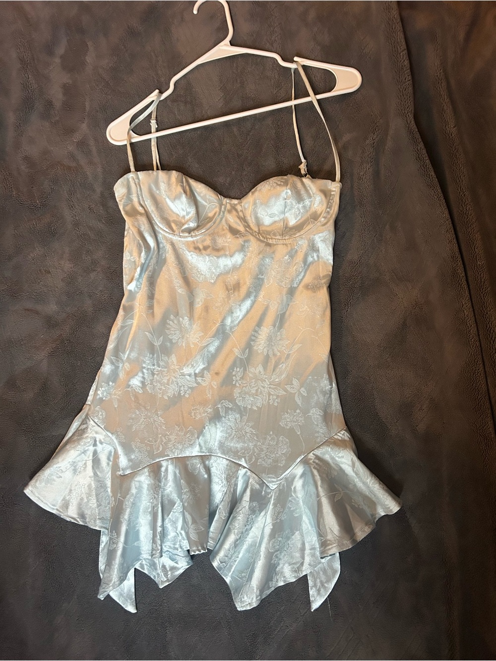 Light blue princess Polly mini dress